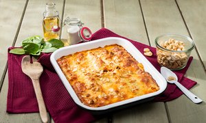 Kürbis Spinat Auflauf