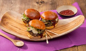 Mini Pilz Burger