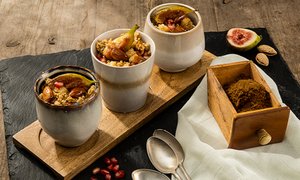 Süßer Kaffee Couscous