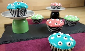 Haselnuss-Monster-Muffins