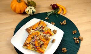Kürbis Pizza