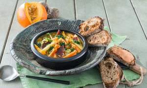 Hot Pot vom Herbstgemüse
