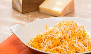 Kürbisspätzle mit Käse