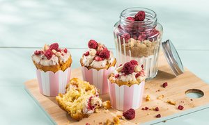 Himbeer Joghurt Muffins