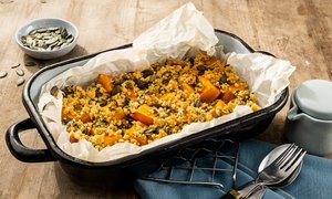 Ofenkürbis mit Knusperkruste