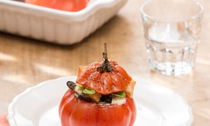 Gefüllte Grilltomaten