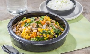 Linsen-Spinat Curry